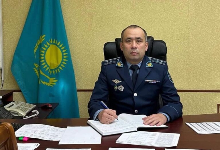 ҰҚК Шымкентте аудандық полиция басқармасының басшысы ұсталғанын растады