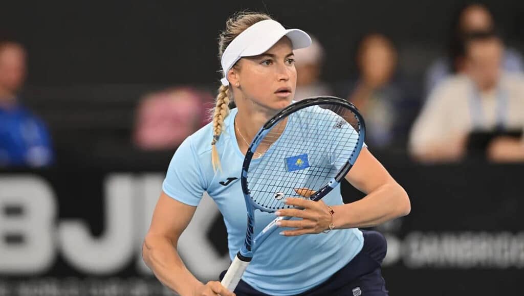 Вторая ракетка Казахстана Юлия Путинцева зачехлила ракетку на турнире в Австралии