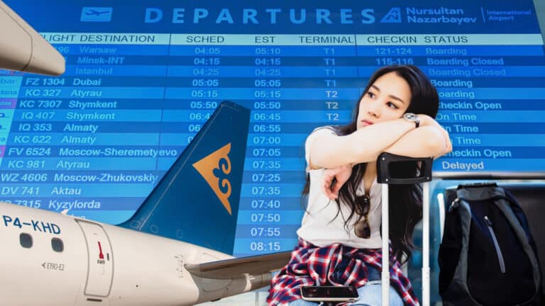 Алматыдағы тұман салдарынан Air Astana кешкі рейстері кешіктірілді