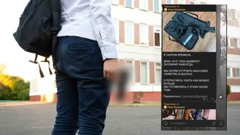 «Мектептерде адам өлтіру» туралы хабар шымкенттіктердің үрейін алды