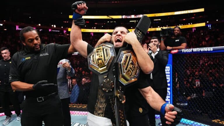 Ислам Махачев озвучил условие для титульного поединка против Илии Топурии в UFC